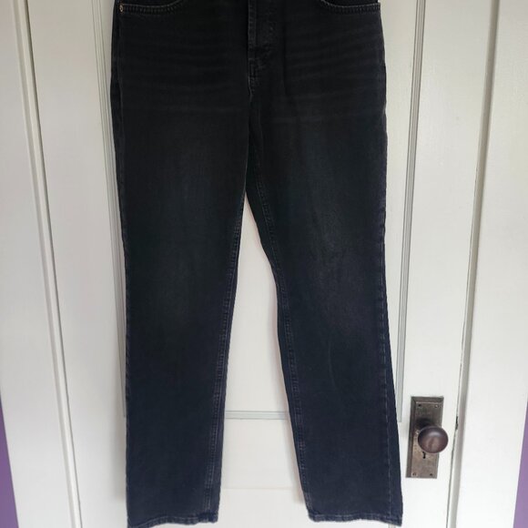 New w/o Tags Free People CRVY Siren Low-Rise Straight Jeans, Size 29 - Picture 5 of 5